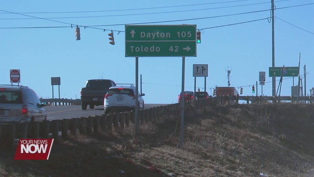 Diverging diamond to replace I-75 & Co. Rd. 99 interchange in Findlay